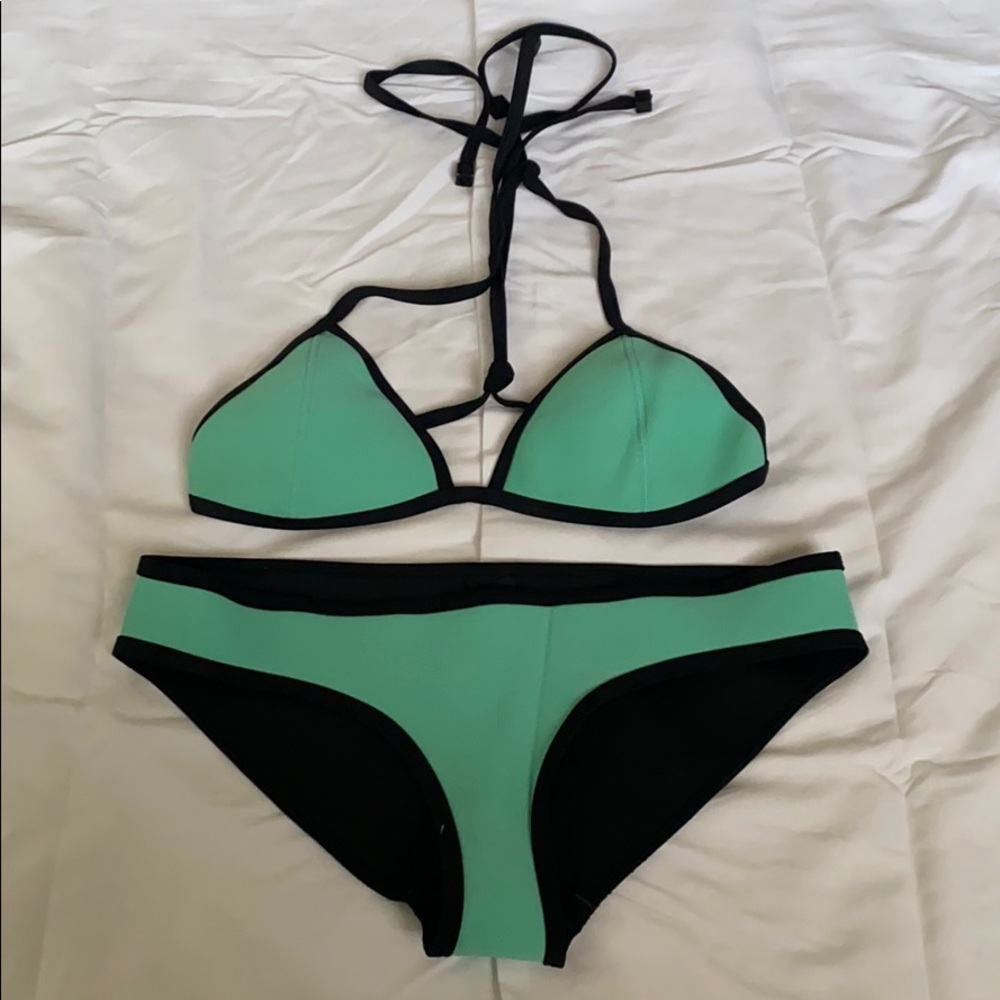 Triangl Bikini: Miami Mint- Neoprene